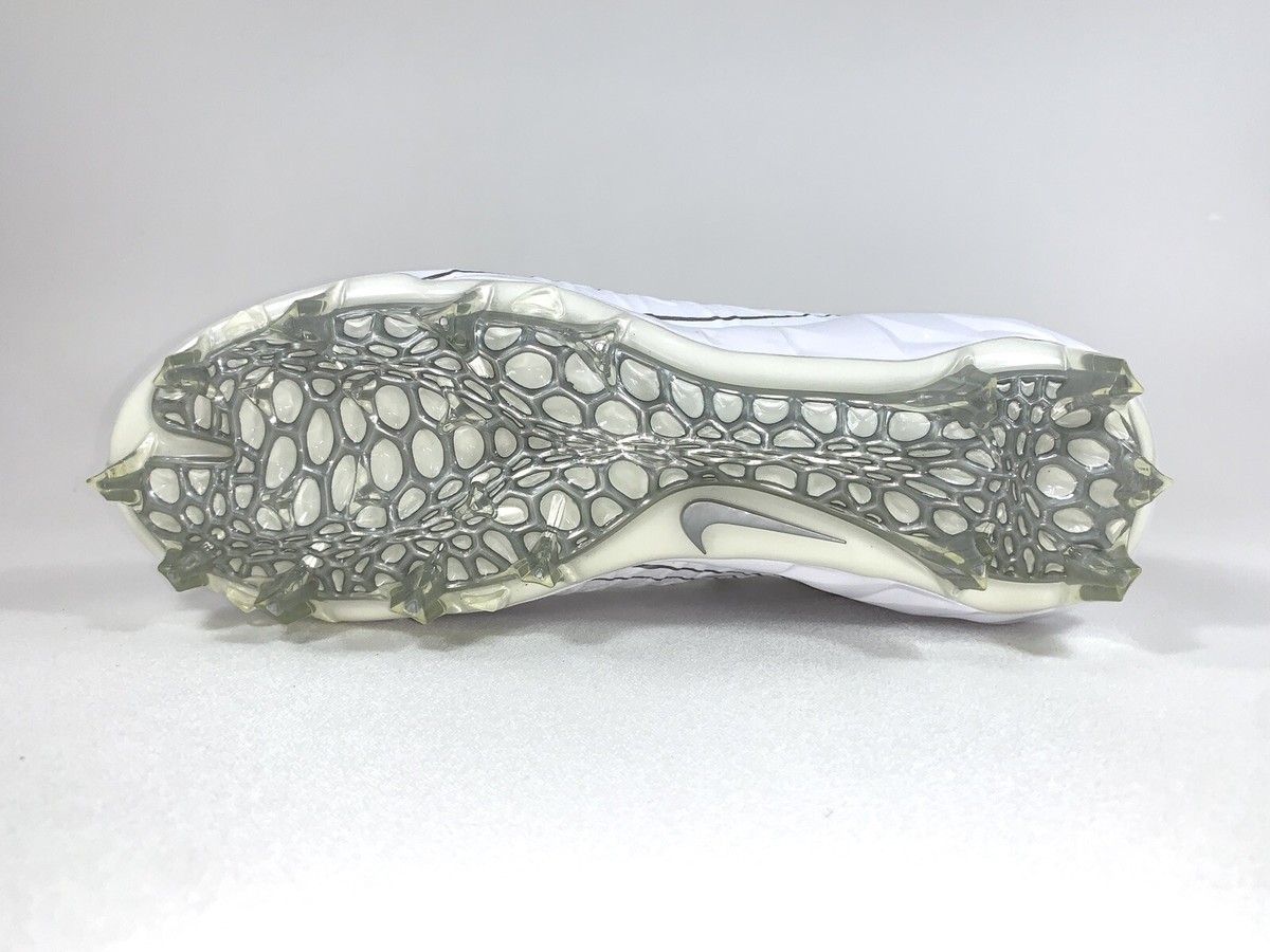 Nike Alpha Huarache 7 Pro LAX Lacrosse Cleats White CJ0265 