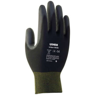 10 Paar Uvex unipur 6639 Arbeits-Handschuhe Sicherheitshandschuh Schutzhandschuh