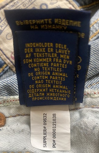 POLO RALPH LAUREN LIGHT BLUE JEANS SULLIVAN SLIM FIT SIZE W31 L34 RN41381 - Bild 14 von 14