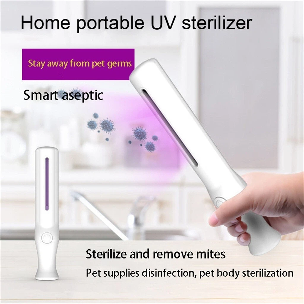 Portable uv light online sterilization