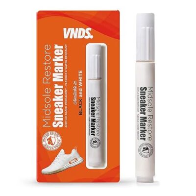 VNDS Midsole Restore Sneaker Marker | Acrylic Based Permanent Paint White 