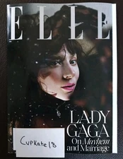 ELLE USA MAGAZINE Feb February 2025 LADY GAGA Cover Mayhem Marriage NEW w/Label