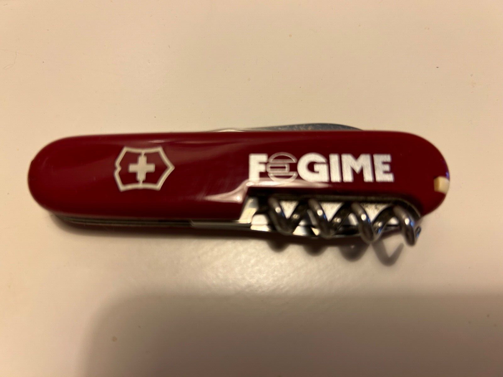 Navaja de bolsillo Suiza Victor Inox Weidmüller Fegime publicidad