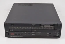 RARE Vintage Toshiba XR-V22 Dual CD Player Double Tray Drawer FOR PARTS/REPAIR