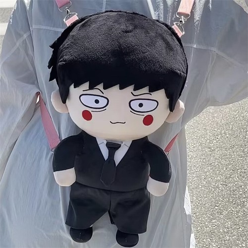 Bolso Bandolera Mob Psycho 100 Anime Mochila Muñeca de Peluche Dibujos Animados Cospaly Regalo - Imagen 6 de 6