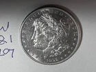 1878 s morgan silver dollar bu         lot #757
