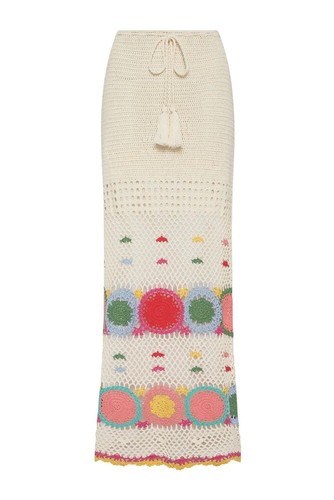 spell and the gypsy Collective LET THE SUNSHINE IN CROCHET top+ skirt set size M - 第 12/12 張圖片