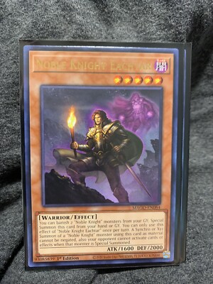 Yu-Gi-Oh! TCG Noble Knight Eachtar Maximum Gold MAGO-EN084 1st Edition Rare