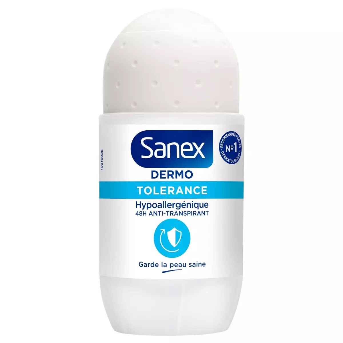 Déodorant bille Sanex anti-irritation et anti-transpirant pour rester au sec sans picotement