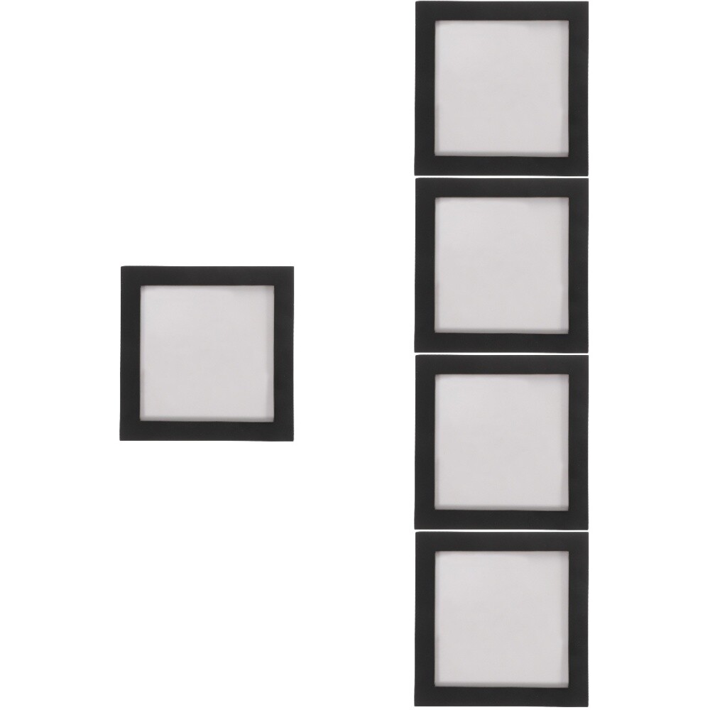 Set 5 Wooden Storage Box Square Photo Frame Record Album Frames eBay