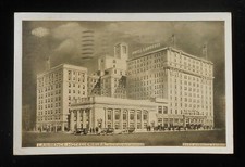 1930s Lawrence Hotel showing New Addition Reed Anshutz Manager Old Cars Erie PA