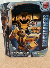 Transformers Bumblebee Mo EarthSpark Malto Spin Changer 8" Hasbro Figure NEW
