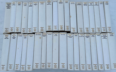 Sammlung Konvolut Nobelpreis für Literatur 36 Bände 1909 bis 1973