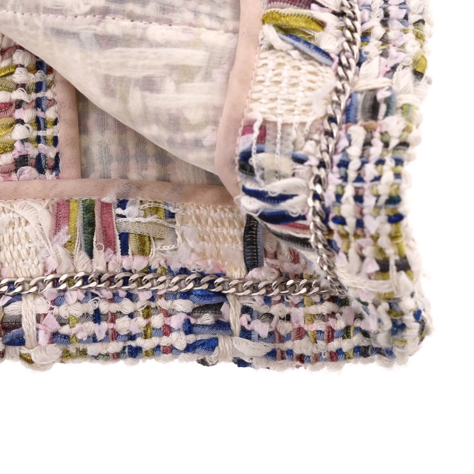 Giacca Chanel Paris Grecia Lesage in tweed con cappuccio