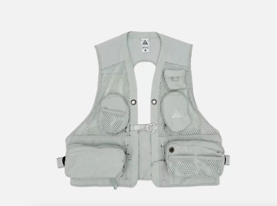 Nike ACG Buttles Vest Light Silver Hiking DN3919-034 Adult Unisex 