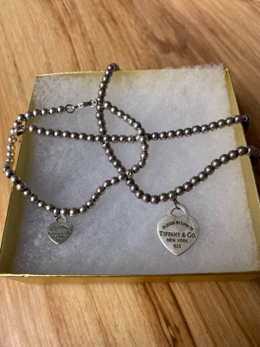 Tiffany necklace and bracelet sets deals