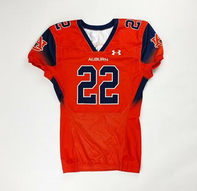 Under Armour Auburn Tigers Football Hail Mary Game Jersey Men's L