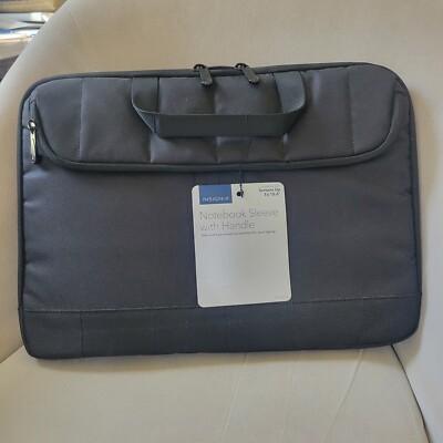 Insignia- Laptop Sleeve for 15.6'' Laptop - Black