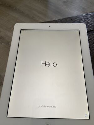 Apple iPad 4th Gen. 32GB, Wi-Fi, 9.7in - White (CA) | eBay