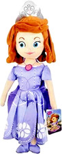 Mochila de felpa unisex Sofia The First Princess 18" producto con licencia--¡Nueva!