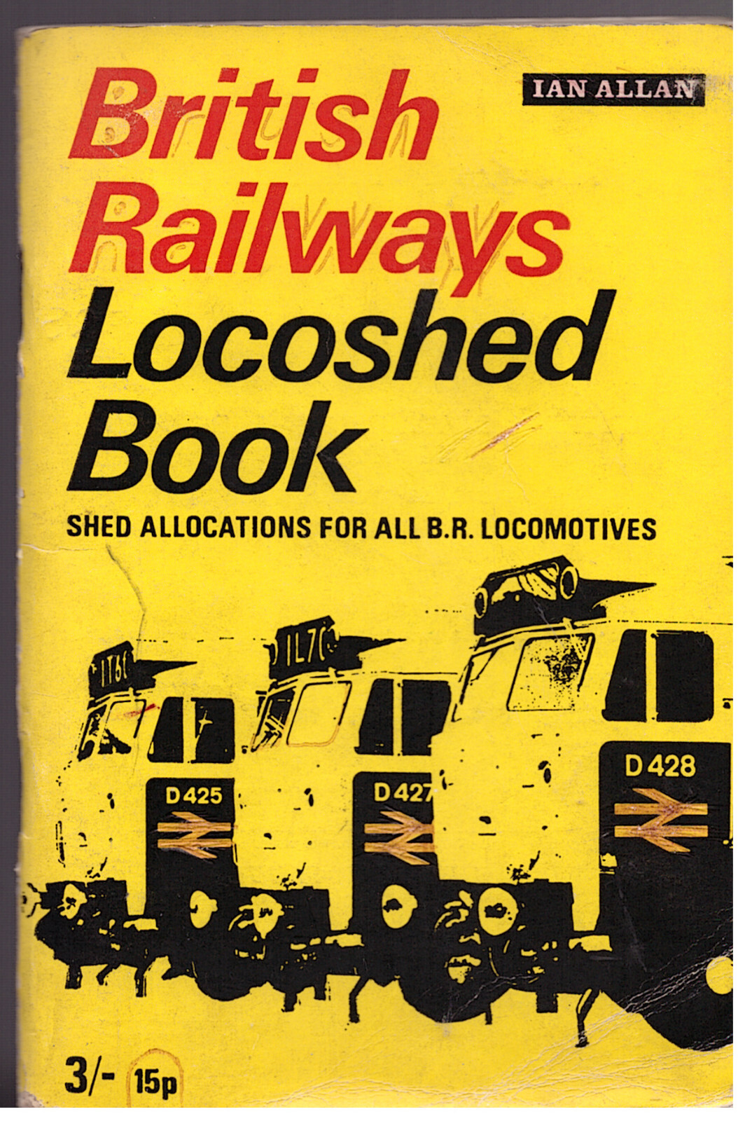 Ian Allan ABC Locoshed Book 1970 Shed Allocations of all BR