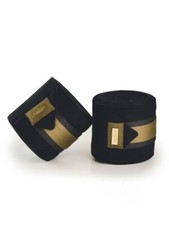 Equestrian Stockholm Fleece Bandages Golden Brass