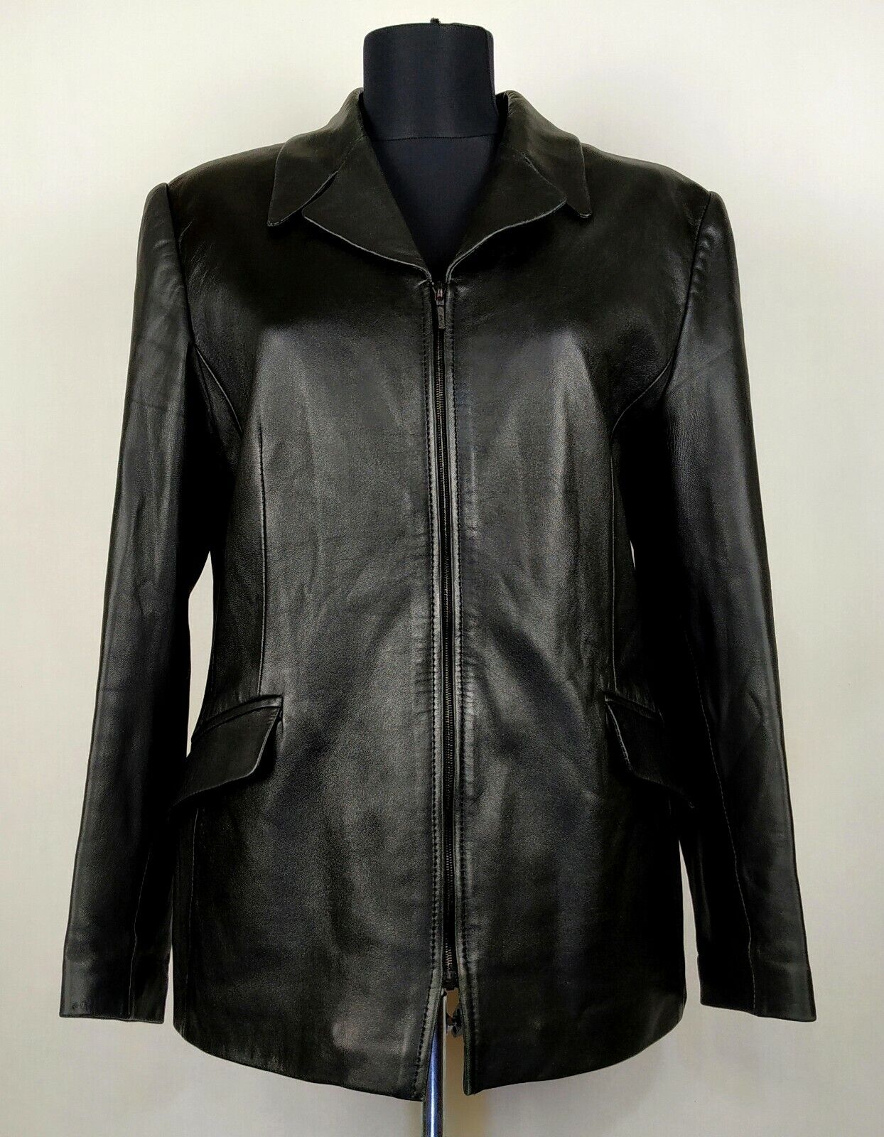 Vintage Pierre Balmain Leather Jacket EU46 eBay