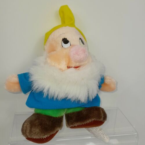 DISNEY STORE Dwarf Plush Soft Toy 20 cm 8" Snow White & the Seven Dwarfs  - Picture 1 of 10