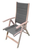 Endorphin Klappsessel, Gartensessel Aus Akazienholz Im Teakholzlook, Textilene