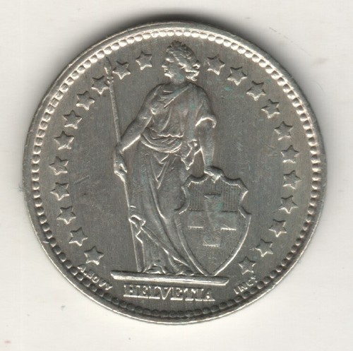 SVIZZERA FRANCO ARGENTO 1957 qFDC aUNC #ARG #1 - Imagen 2 de 2