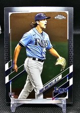 2021 Topps Chrome Update Brent Honeywell Jr Rookie Rc #USC59 Tampa Bay Rays