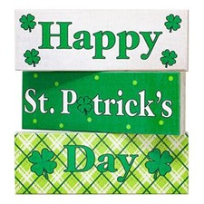 JennyGems St Patrick's Day Decorations, Irish Decor, Mini Wood Block Signs