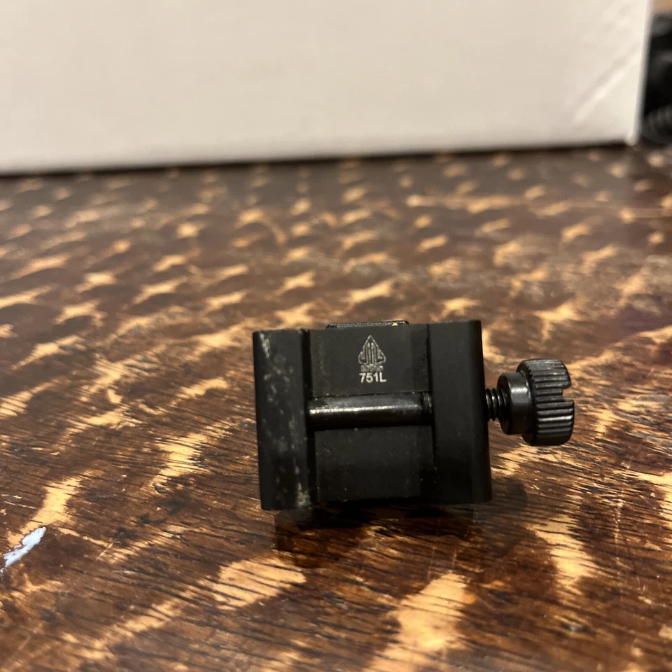 UTG Dual Aiming Aperture Low Profile Folding Flip-up BUIS Fore Rifle Sight 751 L - Image 4 of 4