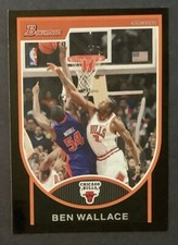 2007-08 Bowman #103 Ben Wallace Chicago Bulls