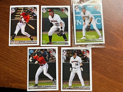 2024 DELMARVA SHOREBIRDS TEAM SET 37 CARDS NEW O'S O'FERRALL HONEYCUTT ANDERSON