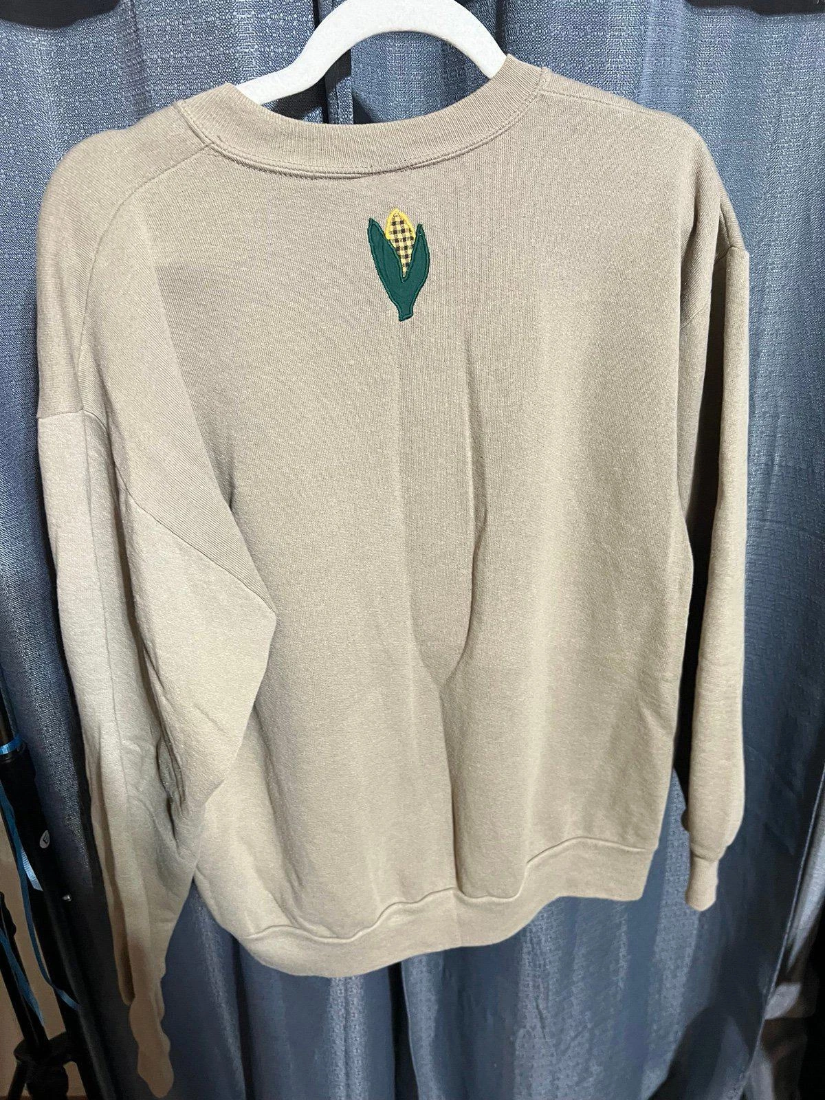 OFF WHITE Felpa Jerzees vintage raccolta scarcrow