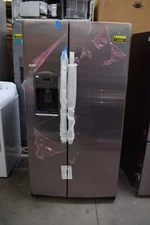 GE GSE25GYPFS 36" Stainless Side By Side Refrigerator NOB #144607 BP