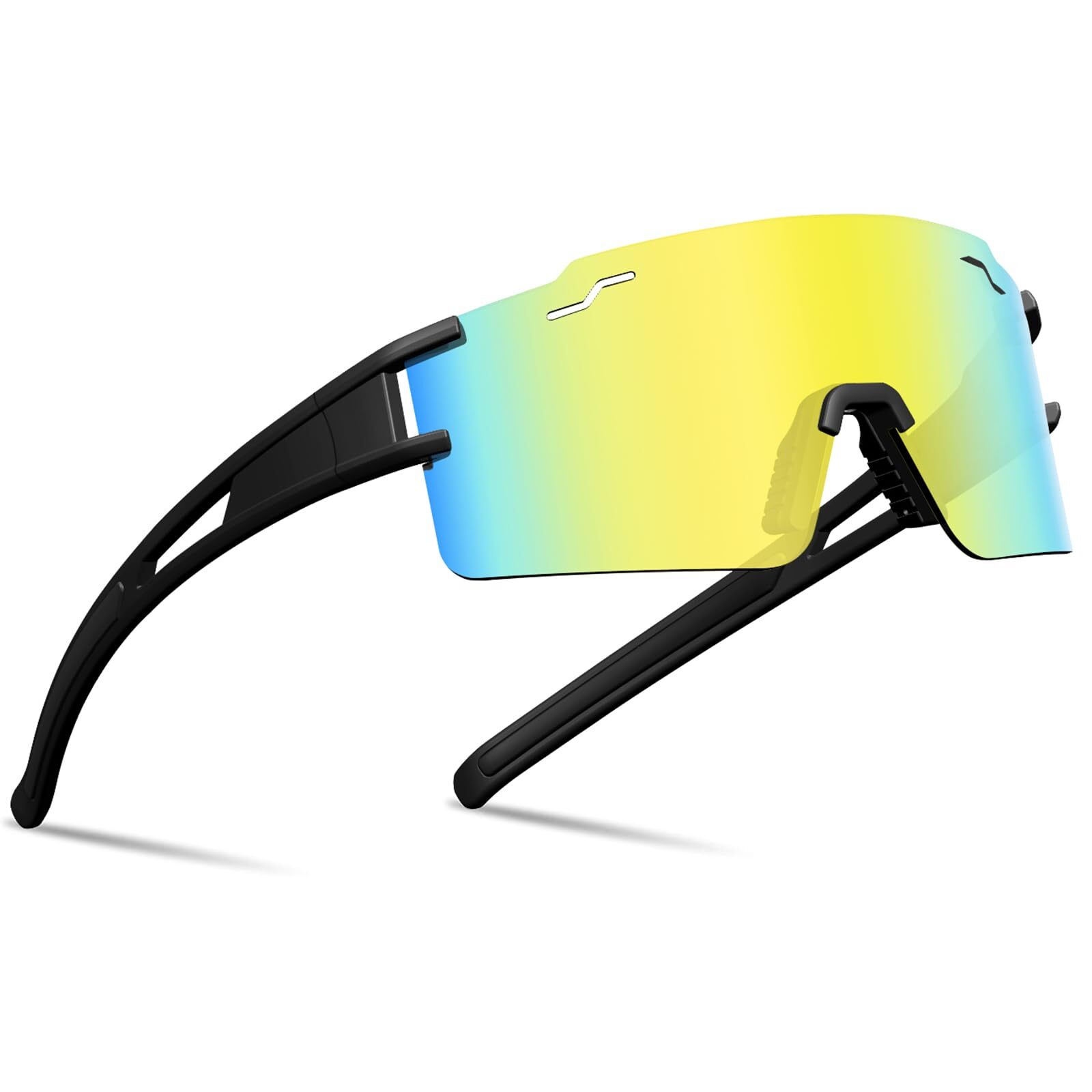Polarized Cycling Glasses Youth Baseball Glasses for Men Women,UV400 Protecti...