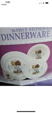 Precious Moments Dinnerware Set-4 Sets/16 Pieces "Love One Another" 1998