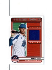 2023 Panini USA Stars & Stripes Jersey #U18-MZ Manuel Zazza RC Rookie Italy 