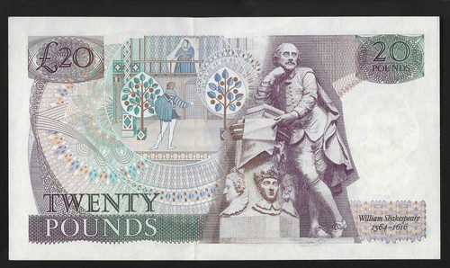 BANCONOTA 20 STERLINE B351 SOMERSET 1984 - UNC - SELEZIONA LA TUA BANCONOTA - Foto 8 di 32