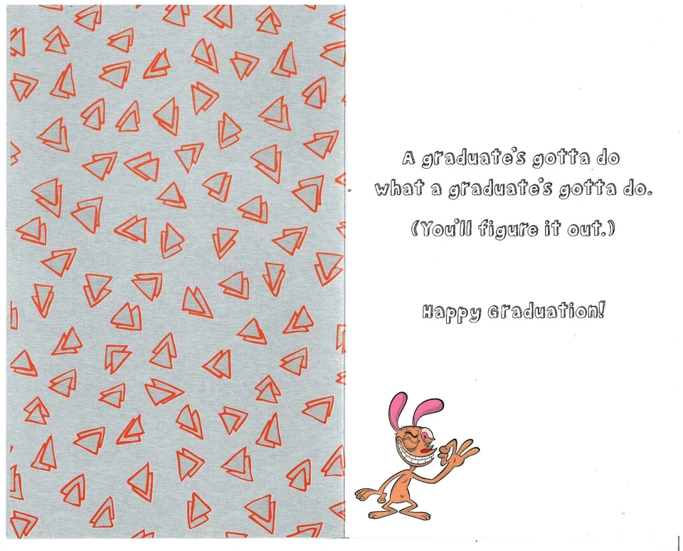 2017 Caps Off to You! Nickelodeon Graduation Card 5743139 WG09017-03M - Image 4 of 4