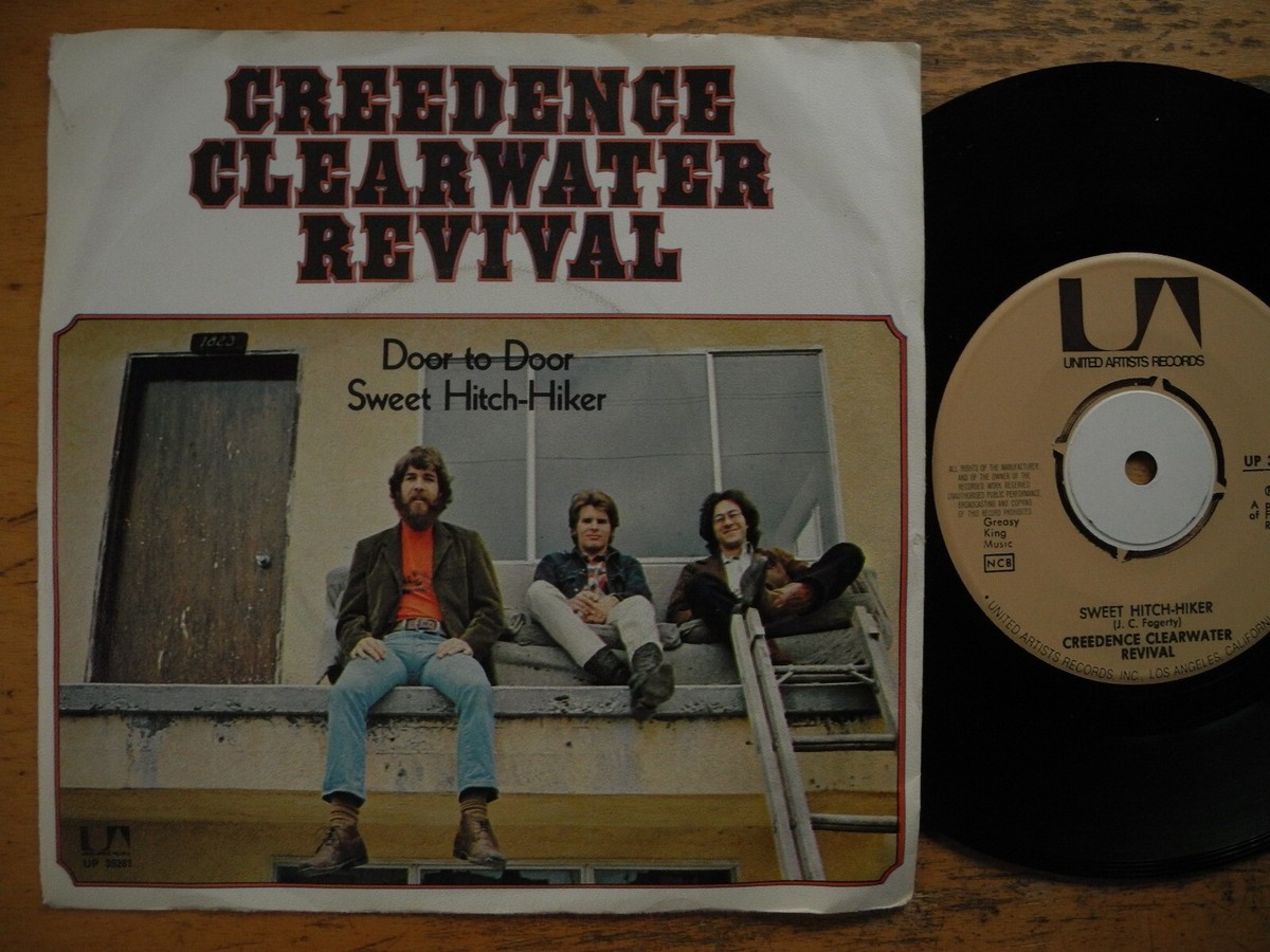 CREEDENCE CLEARWATER REVIVAL Sweet Hitch-Hiker 45 7