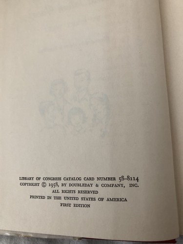 Happy Hollisters & The Mystery Of The Totem Faces Hardcover DJ 1958 edition - Imagen 2 de 2