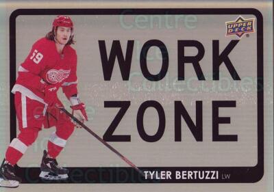2021-22 Upper Deck Work Zone #18 Tyler Bertuzzi