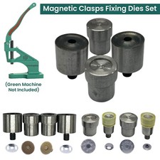 Green Machine Dies For Fixing 14mm 18mm Magnetic Clasps DIY Bags Clothes Crafts
