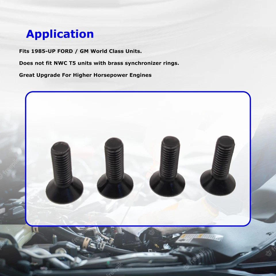 T5 World Class Heavy Duty Billet Steel Support Plate Shim Kit for Ford Chevy GM - Image 3 of 4