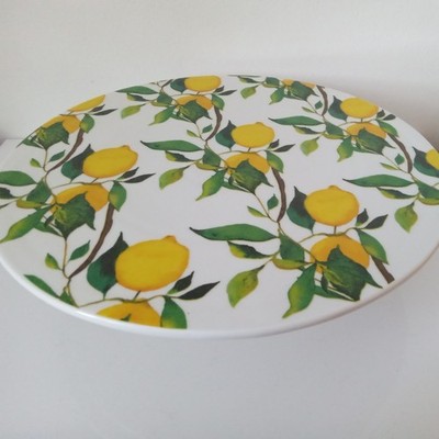 Bone China Kuchenständer - Zitronenbaum Gisela Graham