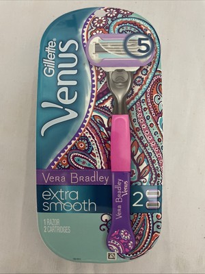 Gillette Venus Comfortglide Sugarberry Vera Bradley Rasiererpatronen-Set mit 5 Klingen