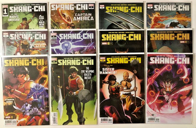 SHANG-CHI (2021) #1-12 COMPLETE SET FULL RUN CAPTAIN AMERICA AVENGERS WOLVERINE